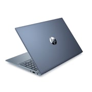 HP Pavilion 15-EH1070WM Laptop AMD Ryzen 7-5700U 1.80GHz 8GB 512GB SSD AMD Radeon Graphics Windows 10 15.6inch FHD Horizon Blue English/Arabic Keyboard