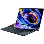 Asus Zenbook Duo Touch UX482EG-HY256R Laptop Core i7-1165G7 2.80GHz 16GB 1TB SSD Nvidia GeForce MX450 DDR6 2GB Windows 10 Pro 14inch FHD Celestial Blue