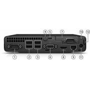 HP (2019) Desktop - 10th Gen / Intel Core i5-10210U / 512GB SSD / 16GB RAM / Windows 10 Pro / Black - [255 G7]