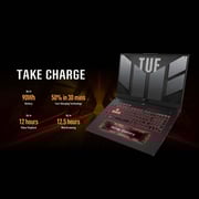 ASUS TUF A17 (2022) Gaming Laptop - AMD Ryzen 7-6800H / 17.3inch FHD / 16GB RAM / 1TB SSD / 6GB NVIDIA GeForce RTX 3060 Graphics / Windows 11 Home / English & Arabic Keyboard / Grey / Middle East Version - [FA707RM-HX027W]