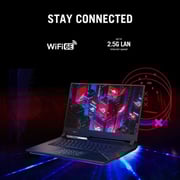 لابتوب الألعاب أسوس روج ستريكس سكار 17 G733ZW-LL119W - كور آي 9 - 5 جيجاهرتز - 32 جيجابايت - سعة 2 تيرابايت - 8 جيجابايت وين11 - 17,3 بوصة WQHD - أسود إنفيديا جي فورس آر تي إكس 3070 تي آي - لوحة مفاتيح إنجليزية / عربية