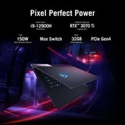 لابتوب الألعاب أسوس روج ستريكس سكار 17 G733ZW-LL119W - كور آي 9 - 5 جيجاهرتز - 32 جيجابايت - سعة 2 تيرابايت - 8 جيجابايت وين11 - 17,3 بوصة WQHD - أسود إنفيديا جي فورس آر تي إكس 3070 تي آي - لوحة مفاتيح إنجليزية / عربية