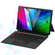 ASUS VivoBook 13 Slate OLED (2021) Laptop - Intel Pentium Silver-N6000 / 13.3inch FHD OLED / 8GB RAM / 256GB SSD / Shared Intel UHD Graphics / Windows 11 Home / English & Arabic Keyboard / Black / Middle East Version - [T3300KA-LQ029W]