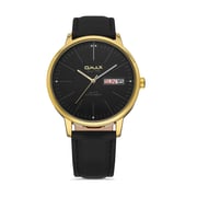 Omax Watches For  Men Pu Leather Analog 00prz033qb02