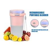 Sonashi Rechargeable Portable Blender (peach) Spb-194