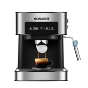 Sonashi All In One Coffee Maker With Touch Panel - 850w Scm-4964