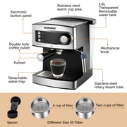 Sonashi All In One Coffee Maker Touch Button- 850w Scm-4965