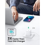 Ugreen Dual Port USB-C Charger White