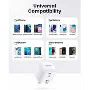 Ugreen Dual Port USB-C Charger White