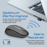 Promate Tracker Wireless Mouse Black