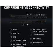 Asus M16 GU603ZW-K8024W Gaming Laptop - Core i9 2.5GHz 32GB 1TB 8GB Win11 16inch WQXGA Black NVIDIA GeForce RTX 3070 Ti English/Arabic Keyboard
