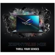 Asus M16 GU603ZW-K8024W Gaming Laptop - Core i9 2.5GHz 32GB 1TB 8GB Win11 16inch WQXGA Black NVIDIA GeForce RTX 3070 Ti English/Arabic Keyboard