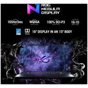Asus M16 GU603ZW-K8024W Gaming Laptop - Core i9 2.5GHz 32GB 1TB 8GB Win11 16inch WQXGA Black NVIDIA GeForce RTX 3070 Ti English/Arabic Keyboard