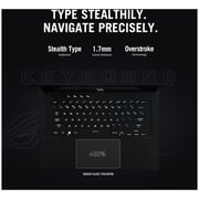 Asus M16 GU603ZW-K8024W Gaming Laptop - Core i9 2.5GHz 32GB 1TB 8GB Win11 16inch WQXGA Black NVIDIA GeForce RTX 3070 Ti English/Arabic Keyboard