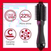 Revlon Salon One Step Hair Dryer And Volumiser For Medium To Short Hair, Rvdr5282uke, Black