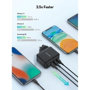 Ravpower 30W 3-Port Wall Charger Black