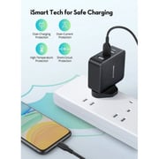 Ravpower 30W 3-Port Wall Charger Black