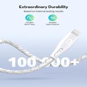 Ravpower USB Type C to Lightning Cable 2m White