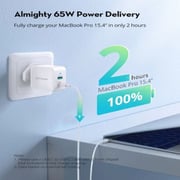 Ravpower 65W 2-Port Wall Charger White