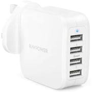 Ravpower 40W 4-Port Wall Charger White