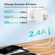 Ravpower 40W 4-Port Wall Charger White