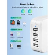 Ravpower 40W 4-Port Wall Charger White