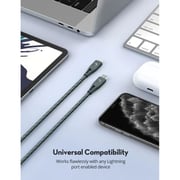 Ravpower USB Type C to Lightning Cable 1.2m Green