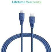 Ravpower USB Type C to Lightning Cable 2m Blue