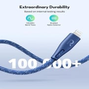 Ravpower USB Type C to Lightning Cable 2m Blue