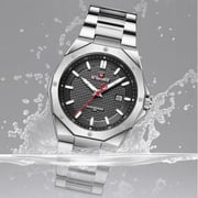 Naviforce 9200S Men's Chronograph Watch-SLVRBLK