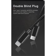 Maxguard Veloce-Series Nylon Braided USB-C To Lightning Cable 1m Black