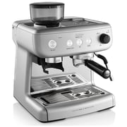 Sunbeam Em5300s Barista Max Coffee Machine | Automatic Espresso, Latte & Cappuccino Coffee Maker With Integrated Bean Grinder & Steam Milk Frother | 15 Bar Italian Pump | Silver
