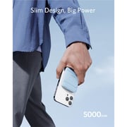 Anker Wireless Power Bank 5000mAh Blue A1611H31