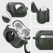 Spigen Tag Armor Duo Designed For Airpods Pro And Airtag Case Cover - Military Green