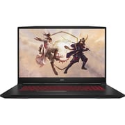 MSI Katana GF76 (2022) Gaming Laptop - 12th Gen / Intel Core i7-12700H / 17.3inch FHD / 16GB RAM / 512GB SSD / 4GB NVIDIA GeForce RTX 3050 Ti Graphics / Windows 11 Home / English Keyboard / Black / Middle East Version - [Katana GF76 12UD]