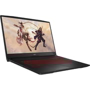 MSI Katana GF76 (2022) Gaming Laptop - 12th Gen / Intel Core i7-12700H / 17.3inch FHD / 16GB RAM / 512GB SSD / 4GB NVIDIA GeForce RTX 3050 Ti Graphics / Windows 11 Home / English Keyboard / Black / Middle East Version - [Katana GF76 12UD]