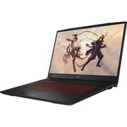 MSI Katana GF76 (2022) Gaming Laptop - 12th Gen / Intel Core i7-12700H / 17.3inch FHD / 16GB RAM / 512GB SSD / 4GB NVIDIA GeForce RTX 3050 Ti Graphics / Windows 11 Home / English Keyboard / Black / Middle East Version - [Katana GF76 12UD]