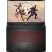 MSI Katana GF76 (2022) Gaming Laptop - 12th Gen / Intel Core i7-12700H / 17.3inch FHD / 16GB RAM / 512GB SSD / 4GB NVIDIA GeForce RTX 3050 Ti Graphics / Windows 11 Home / English Keyboard / Black / Middle East Version - [Katana GF76 12UD]