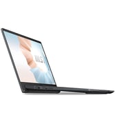 MSI Modern 14 Laptop - 11th Gen Core i3 1.7 GHz 4GB 256GB Shared Win11Home 14inch FHD Carbon Gray English/Arabic Keyboard B11MOU