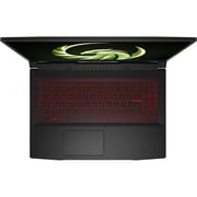 MSI Bravo 15 Gaming Laptop - 5th Gen Ryzen 7 3.2GHz 8GB 512GB 4GB Win11Home 15.6inch FHD Black AMD Radeon RX 5500M 15-B5DD