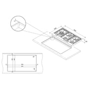 Cm Stainless Steel Hob 90 Cm