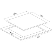 Cm Built In Gas Hob 60 Cm