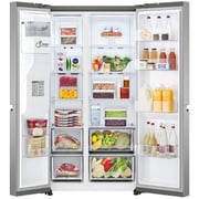 LG Side By Side Refrigerator 674 Litres GR-L267SLRL