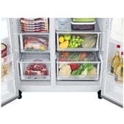 LG Side By Side Refrigerator 674 Litres GR-L267SLRL