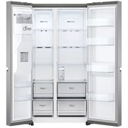 LG Side By Side Refrigerator 674 Litres GR-L267SLRL