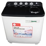 Afra Top Load Semi-Automatic Washing Machine 10 kg AF-1061WMWB