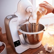 Bosch Kitchen Machine with Built-in Scale, 1000W, White – MUM5XW10GB