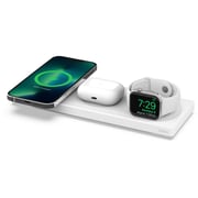 Belkin 3 In 1 Magsafe Wireless Charging Pad White