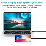 Choetech Lightning Cable 1.2m Black