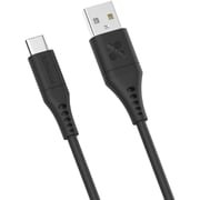 Promate USB-A To USB-C Cable 2m Black